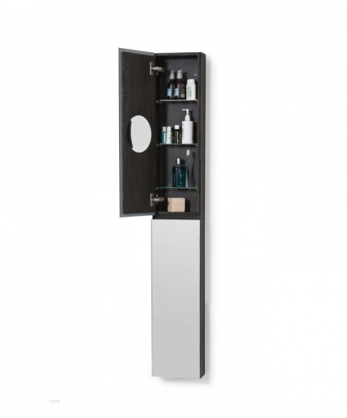 Dark Oak Tall 1622 Zone Bathroom Cabinet